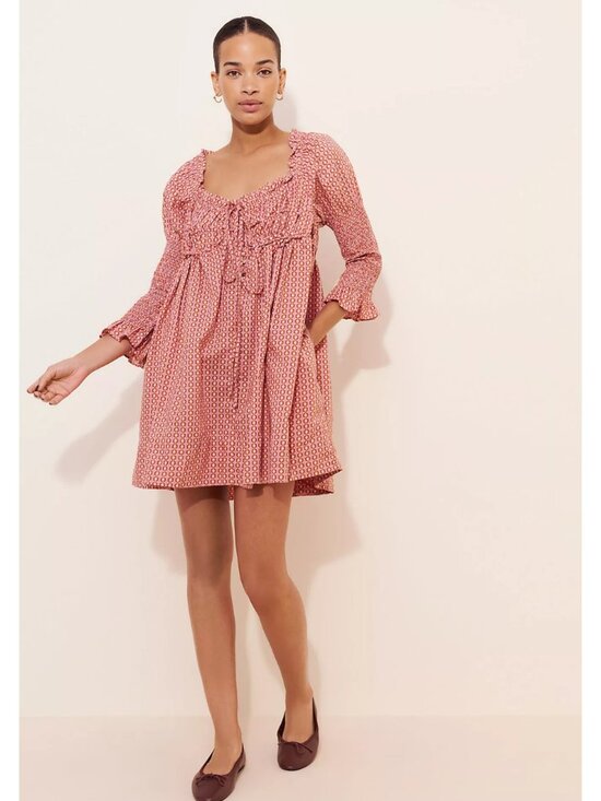Free People Dresses & Skirts - Free People Star Dip Mini Dress in Red